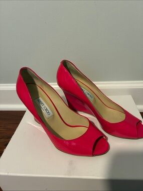 Jimmy Choo 113  Baxen Pat wedges